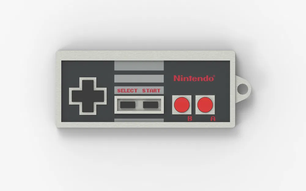 Móc Khóa Tay Cầm Nintendo NES - Image 4