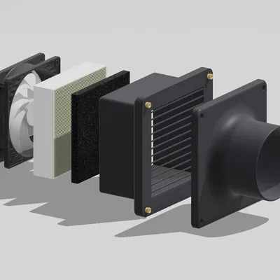 Bộ lọc HEPA & than hoạt tính cho Bambu LAB X1C / P1S