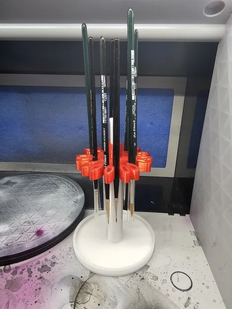 Đế Cắm Cọ Vẽ Mô Hình Mini - Image 1