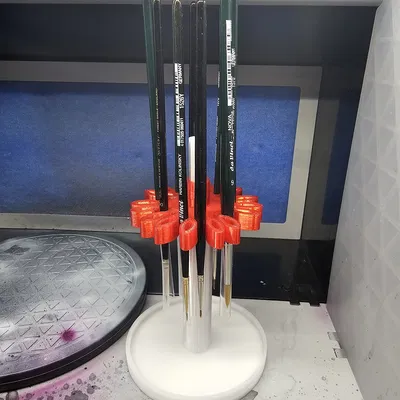 Đế Cắm Cọ Vẽ Mô Hình Mini