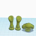 Phụ Kiện Giày Crocs In 3D Hình Shrek (Phiên Bản Nâng Cấp) - Thumbnail 2