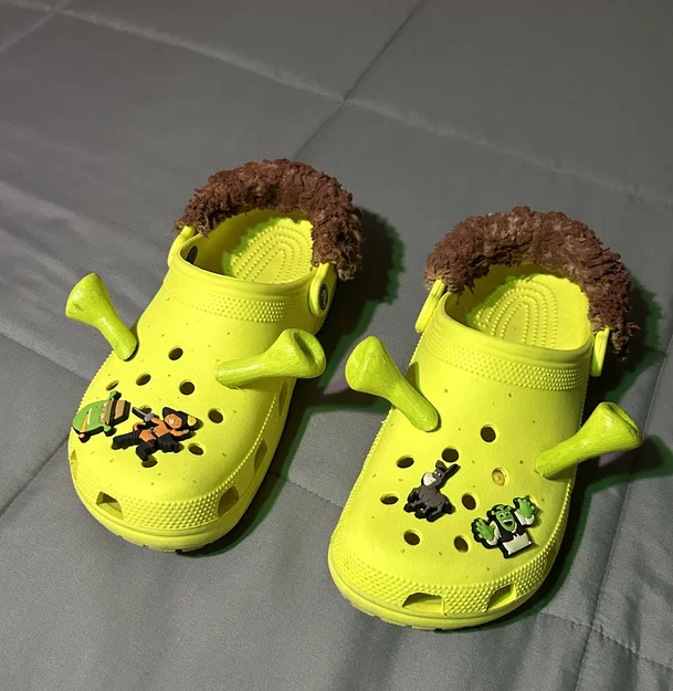 Móc Giày Shrek V3 In 3D Phiên Bản Tai Đẹp Hơn - Image 2