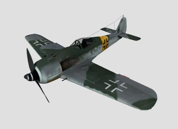 Mô hình FW-190 F8 Máy bay ném bom bổ nhào của Đức - Image 1