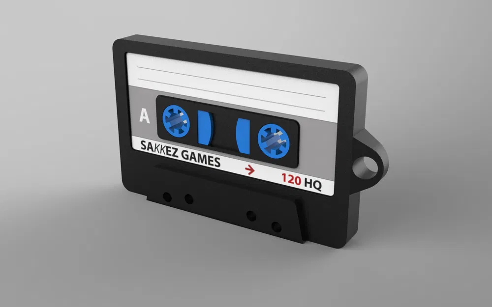 Móc khóa băng cassette nhạc - Image 3