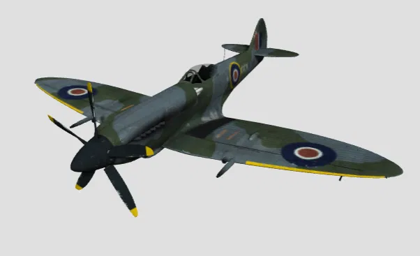 Tiêm kích Anh Spitfire-F MK XIVe - Image 1
