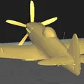 Tiêm kích Anh Spitfire-F MK XIVe - Thumbnail 3