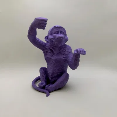 Tượng Khỉ Dễ In