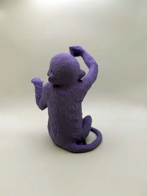 Tượng Khỉ Dễ In - Image 3