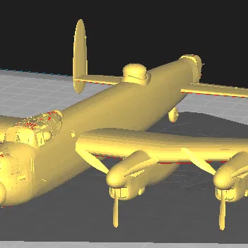 Máy bay ném bom Landcaster B MK III của Anh