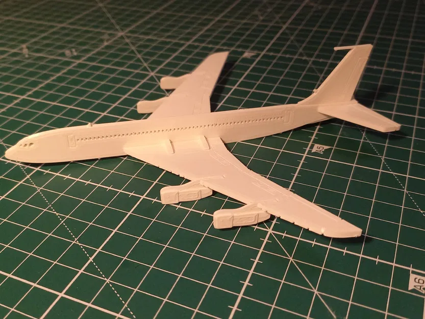 Mô hình Boeing 707 Kit Card - Image 1