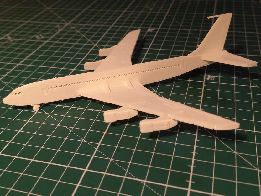 Mô hình Boeing 707 Kit Card - Image 2