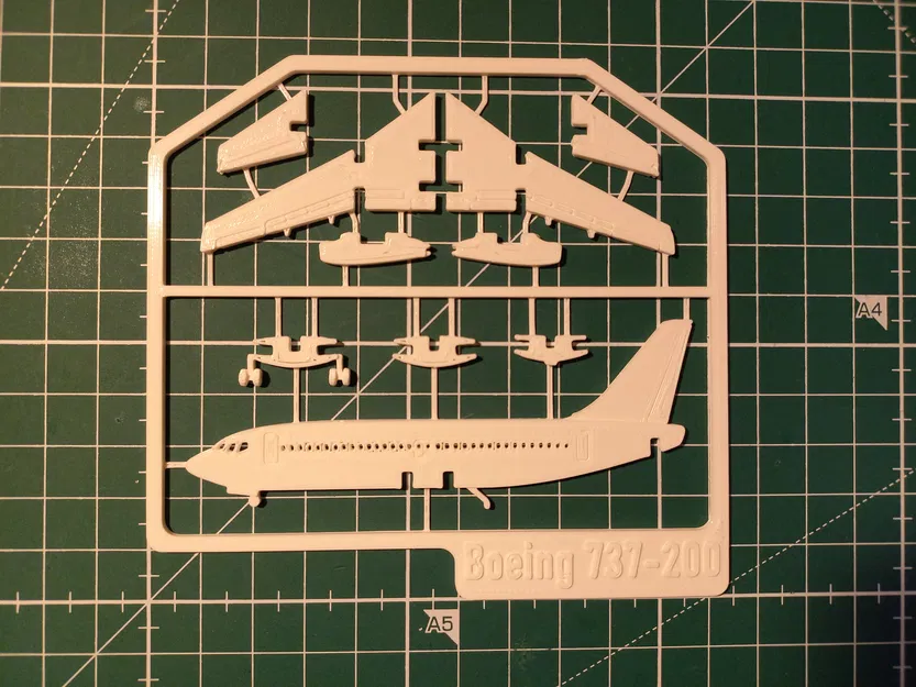 Bộ Kit Boeing 737-200 Dạng Thẻ - Image 3