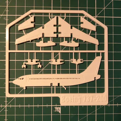 Bộ Kit Boeing 737-200 Dạng Thẻ
