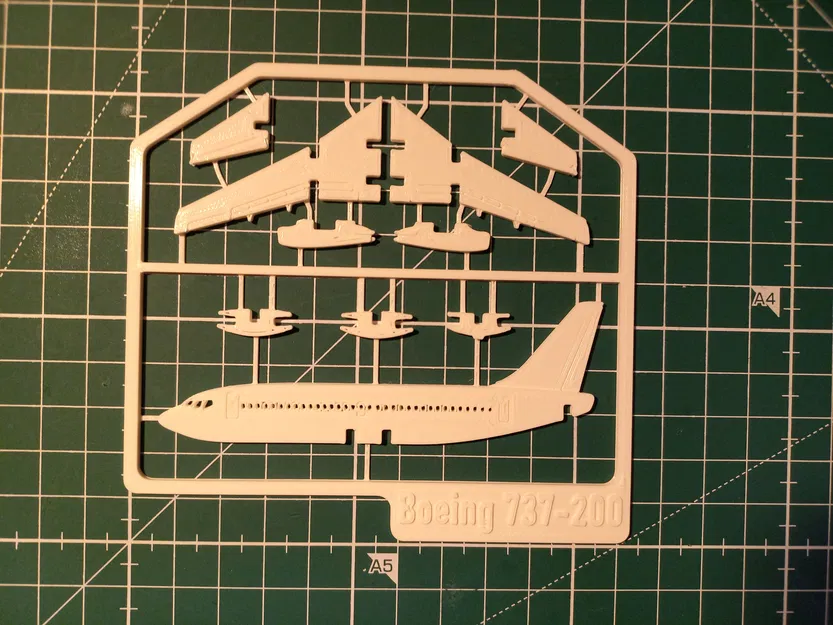 Bộ Kit Boeing 737-200 Dạng Thẻ - Image 5