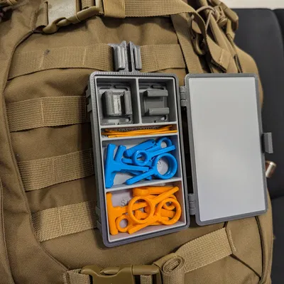 QUICK-CLIP : Hộp Tổ chức / Chứa Đồ Cứng Cáp