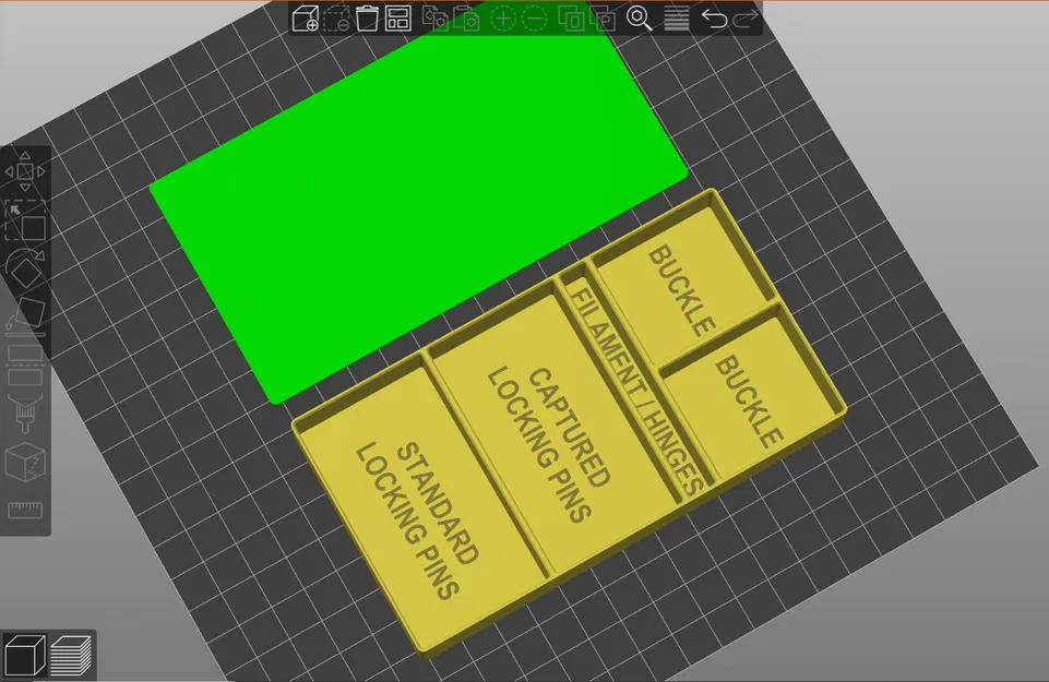 QUICK-CLIP : Hộp Tổ chức / Chứa Đồ Cứng Cáp - Image 3