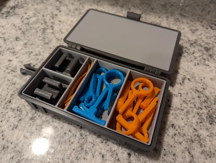 QUICK-CLIP : Hộp Tổ chức / Chứa Đồ Cứng Cáp - Image 9