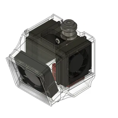 Adapter Creality Spider Hotend cho dòng Ender 3