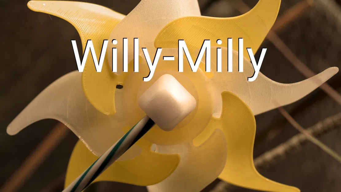 "Willy-Milly" - Món Đồ Chơi Cối Xay Gió In 3D - Image 1
