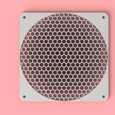 "Hexy" - Lưới Bảo Vệ Quạt Cong 140mm