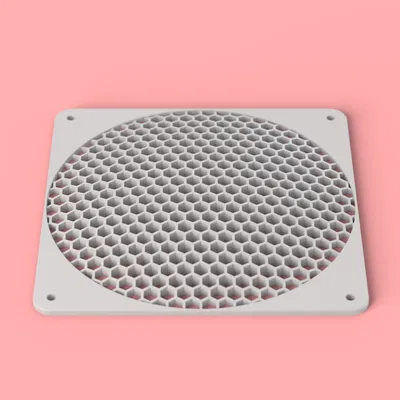 "Hexy" - Lưới Bảo Vệ Quạt Cong 140mm