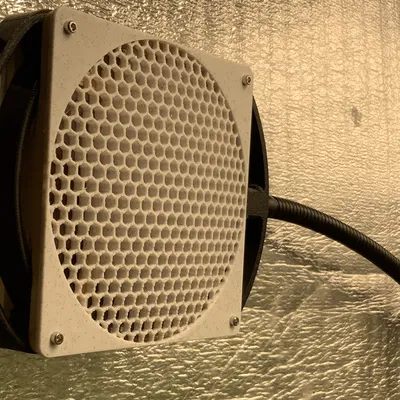 "Hexy" - Lưới Bảo Vệ Quạt Cong 140mm