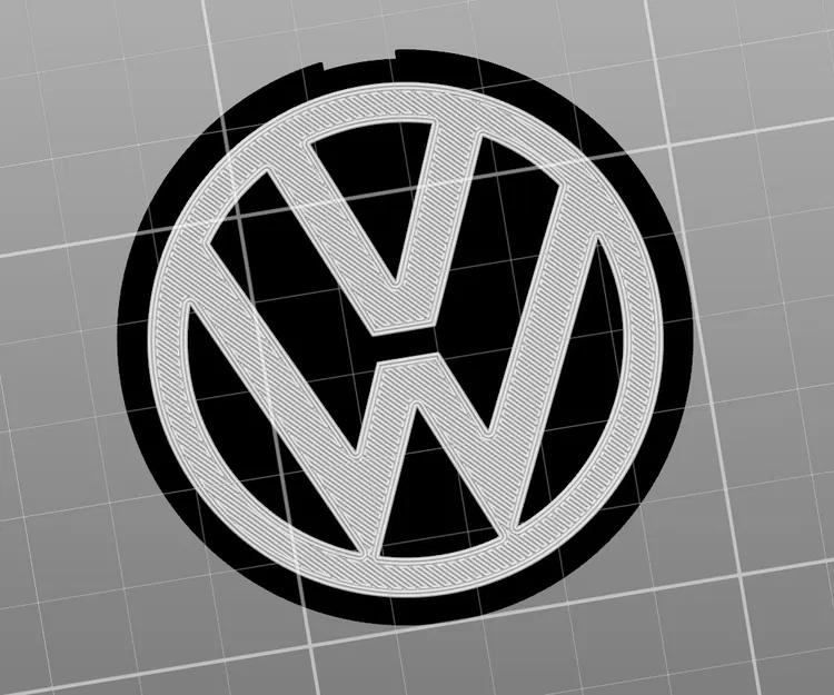 Nắp Chụp Mâm Xe VW 55mm - Image 3