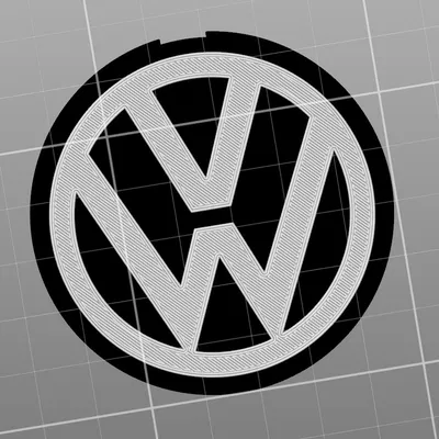 Nắp Chụp Mâm Xe VW 55mm