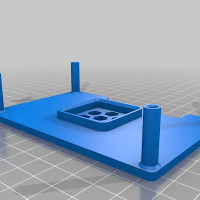 Vỏ Case MiSTer USB Hub và Quạt