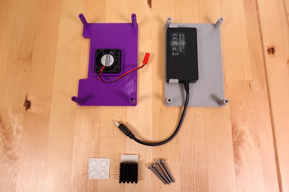 Vỏ Case MiSTer USB Hub và Quạt - Image 4