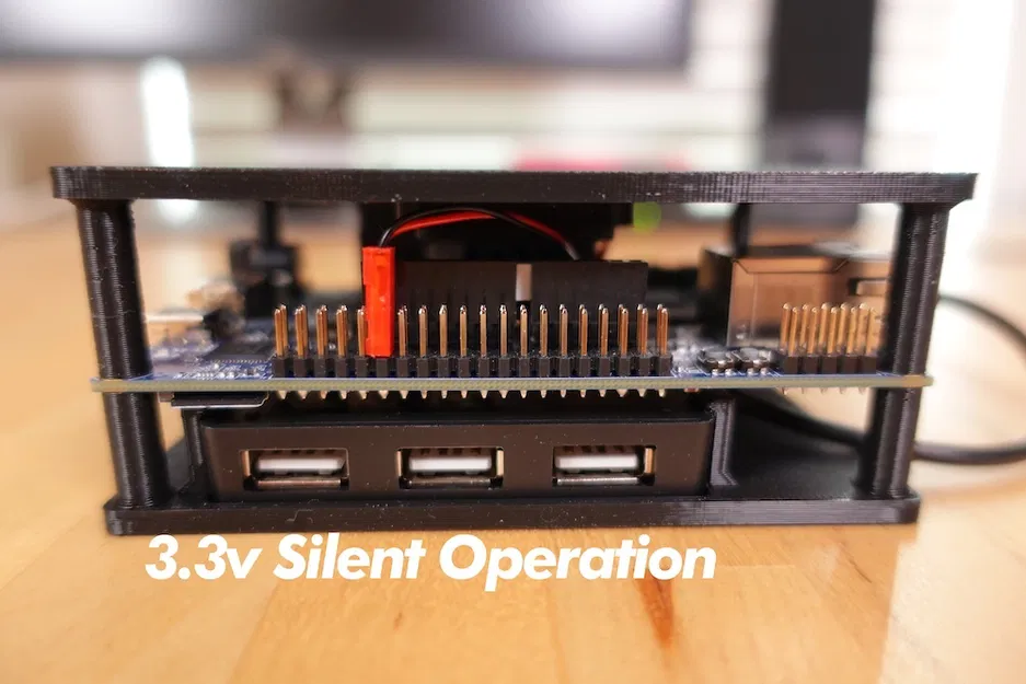 Vỏ Case MiSTer USB Hub và Quạt - Image 6