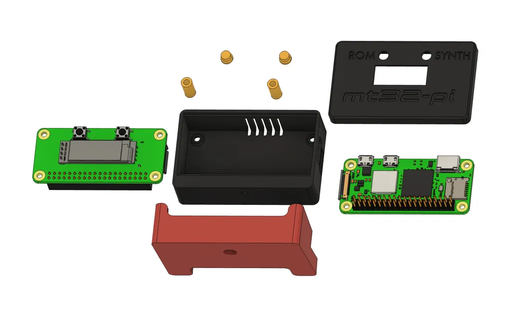 Vỏ case mt32-pi cho Zero 2 W và MiSTer - Image 9