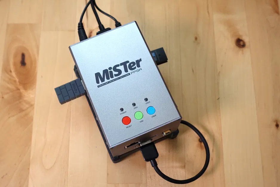 Nút Bấm Vỏ Nhôm MiSTer Addons - Image 1