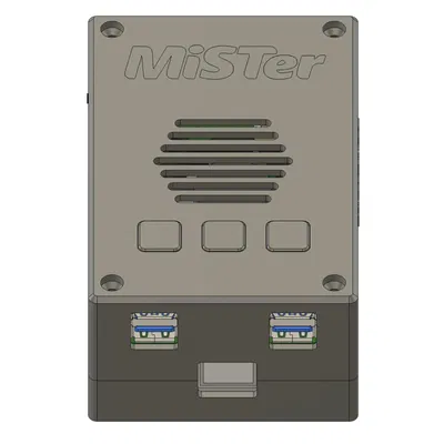 Vỏ case QMTech MiSTer FPGA loại nhỏ