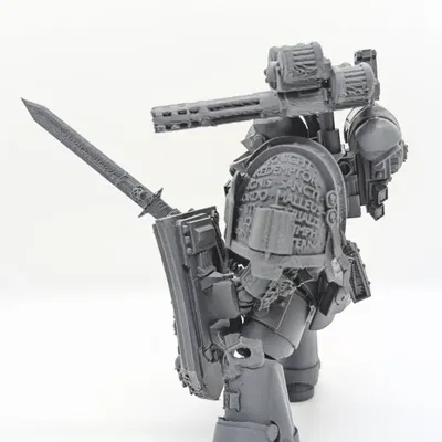 Bộ Giáp & Vũ Khí Grey Knight Dummy 13