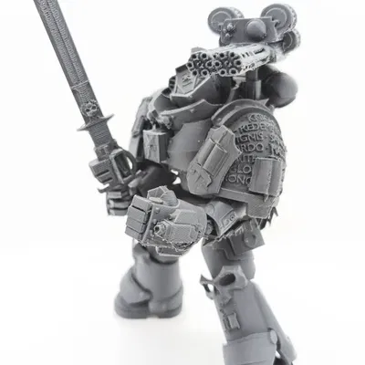 Bộ Giáp & Vũ Khí Grey Knight Dummy 13