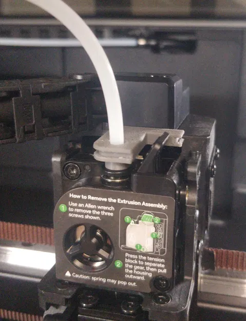 Phụ kiện Creality K2 Plus chống hư hại kết nối bowden extruder v2 - Image 4