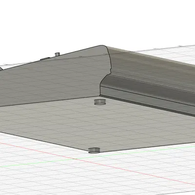 Mô hình 3D grandMA3 Command Wing