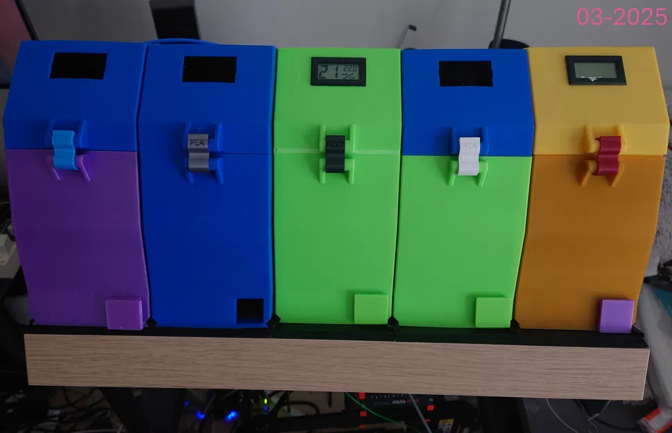 Tủ Ikea Lack: 5 Hộp Chống Ẩm Xếp Hàng Không Cần Bộ Đệm Filament - Image 1