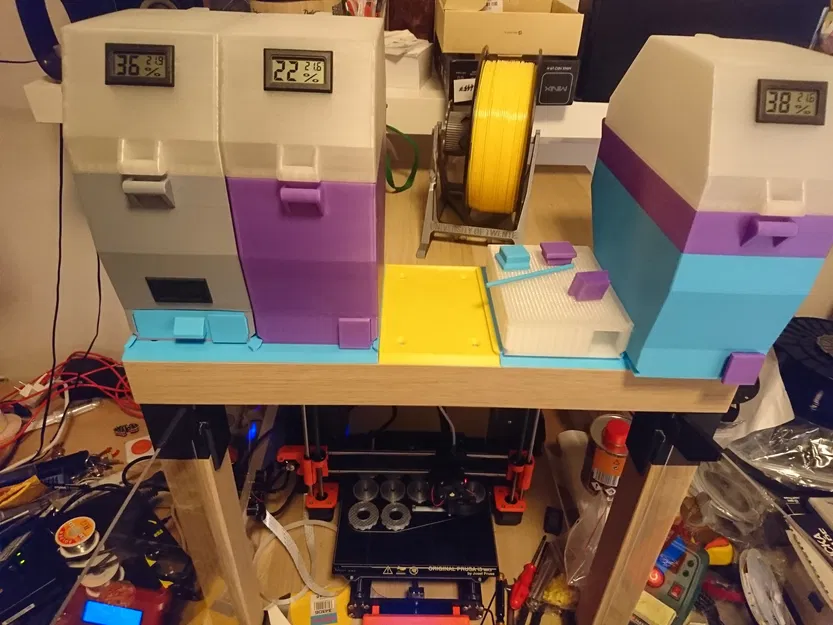 Tủ Ikea Lack: 5 Hộp Chống Ẩm Xếp Hàng Không Cần Bộ Đệm Filament - Image 2