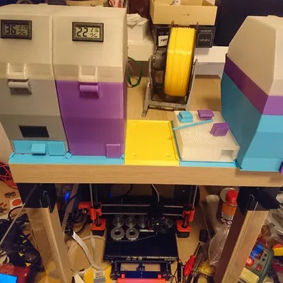 Tủ Ikea Lack: 5 Hộp Chống Ẩm Xếp Hàng Không Cần Bộ Đệm Filament