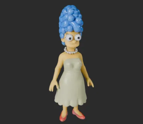 Mô Hình Marge Simpson 3D - Image 1