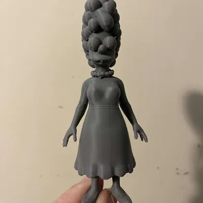 Mô Hình Marge Simpson 3D