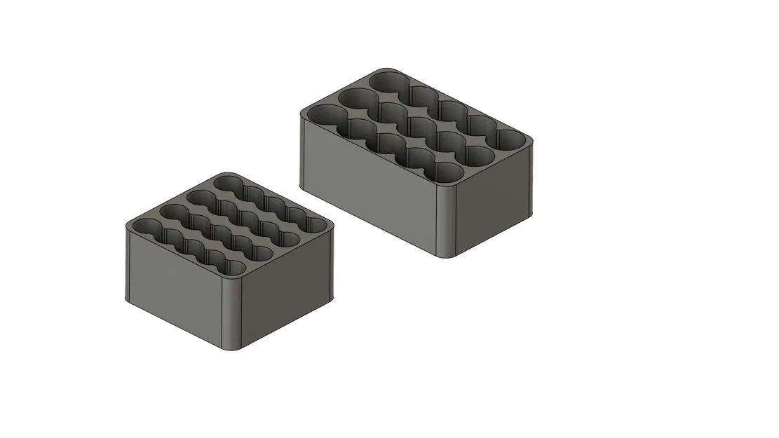 Hộp đựng pin đơn giản AA/AAA - Image 2