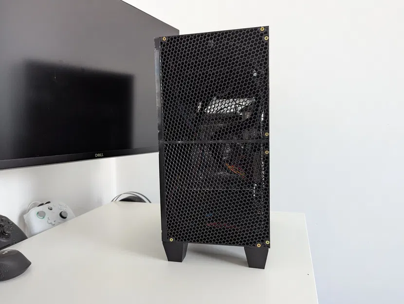 Case PC mATX nhỏ gọn, dùng nguồn ATX, card 260mm, KHÔNG cần ốc heat insert - Image 4