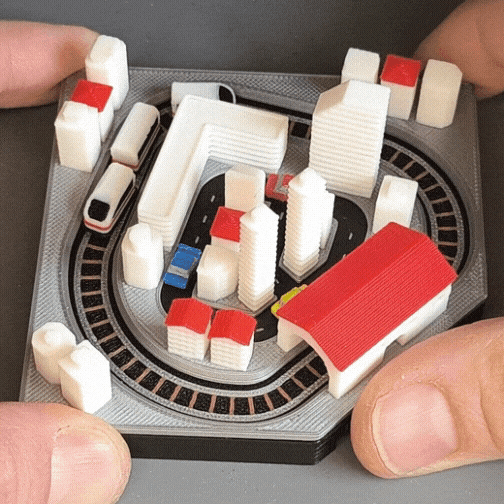 Tàu Mini - Mô Hình Thành Phố Hoạt Động - Image 2