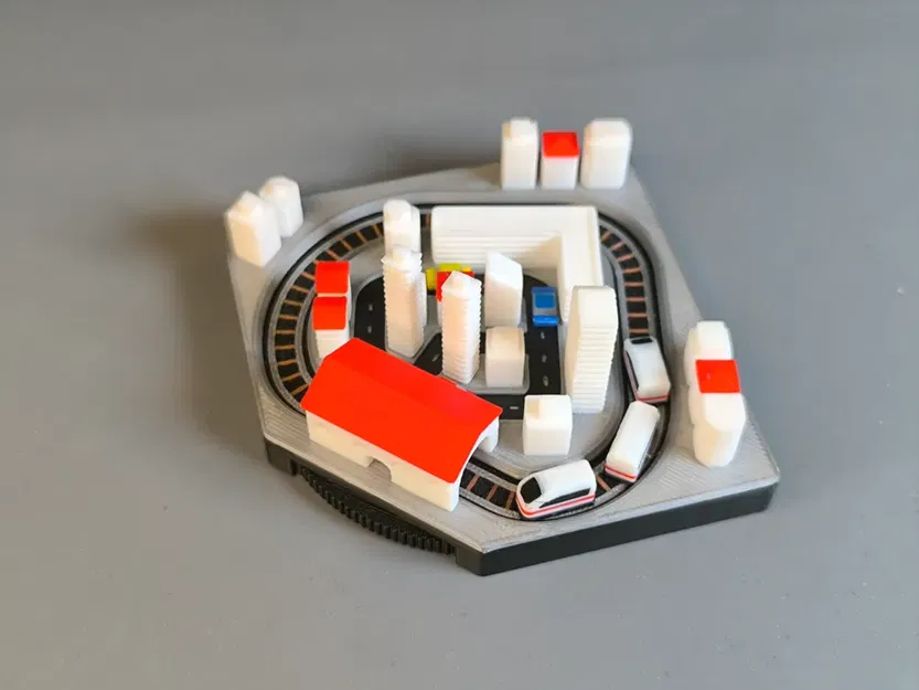 Tàu Mini - Mô Hình Thành Phố Hoạt Động - Image 7