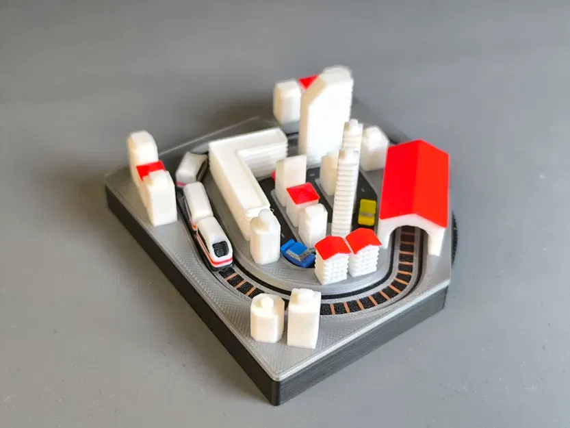 Tàu Mini - Mô Hình Thành Phố Hoạt Động - Image 8