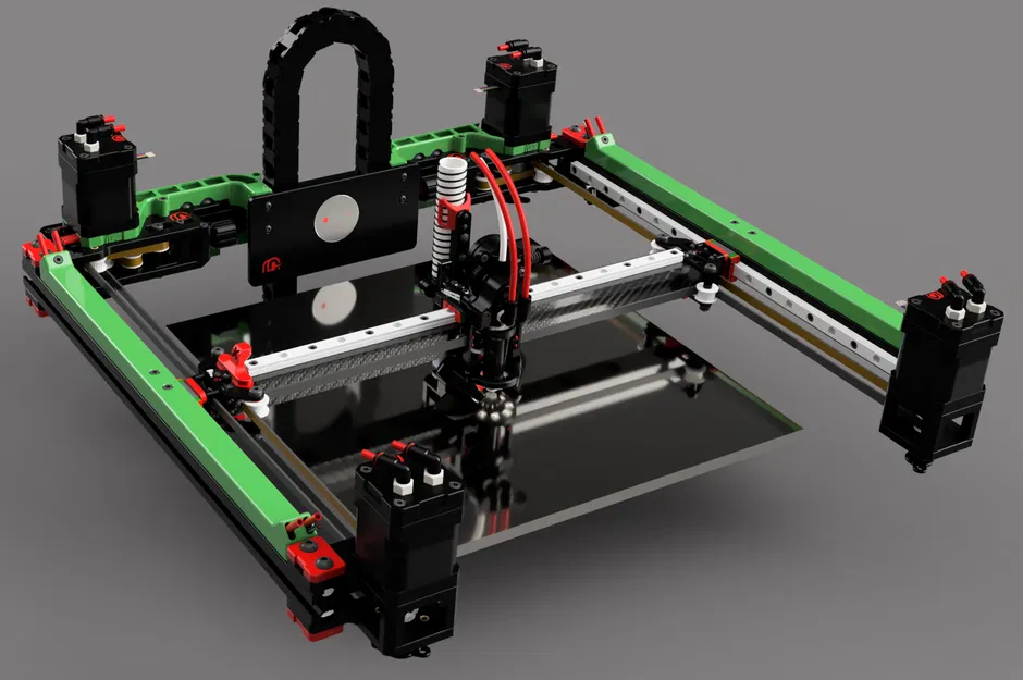 Voron 2.4 / mammoth-3D AWD Gantry V1.7.3 / Quản lý cáp / Động cơ lắp đỉnh - Image 1