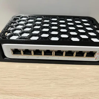 Giá đỡ rack 10 inch cho Ubiquiti Unifi USW-Lite-8 PoE